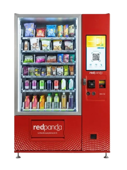 Red Panda vending machine